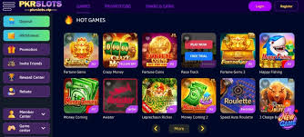 Slots PKR App Interface Pakistan